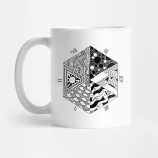 Trippy Hexagon Mug